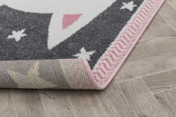Dzieci Dywan szary, kotek HAPPY 80x150 cm