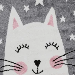 Dzieci Dywan szary, kotek HAPPY 160x230 cm