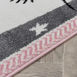 Dzieci Dywan szary, kotek HAPPY 120x170 cm