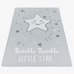 Dywany Dziecięce|Dywany| Dywan szary z gwiazdką PLAY 160x230 cm