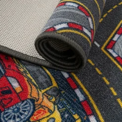 Dzieci Dywan tor wyścigowy RACER 100x180 cm