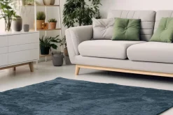 Dywany Shaggy| Dywan turkusowy BELIS 120x170 cm