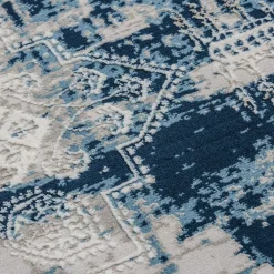 Dywany Z Krótkim Włosiem| Dywan vintage niebieski MONAKO 120x170 cm