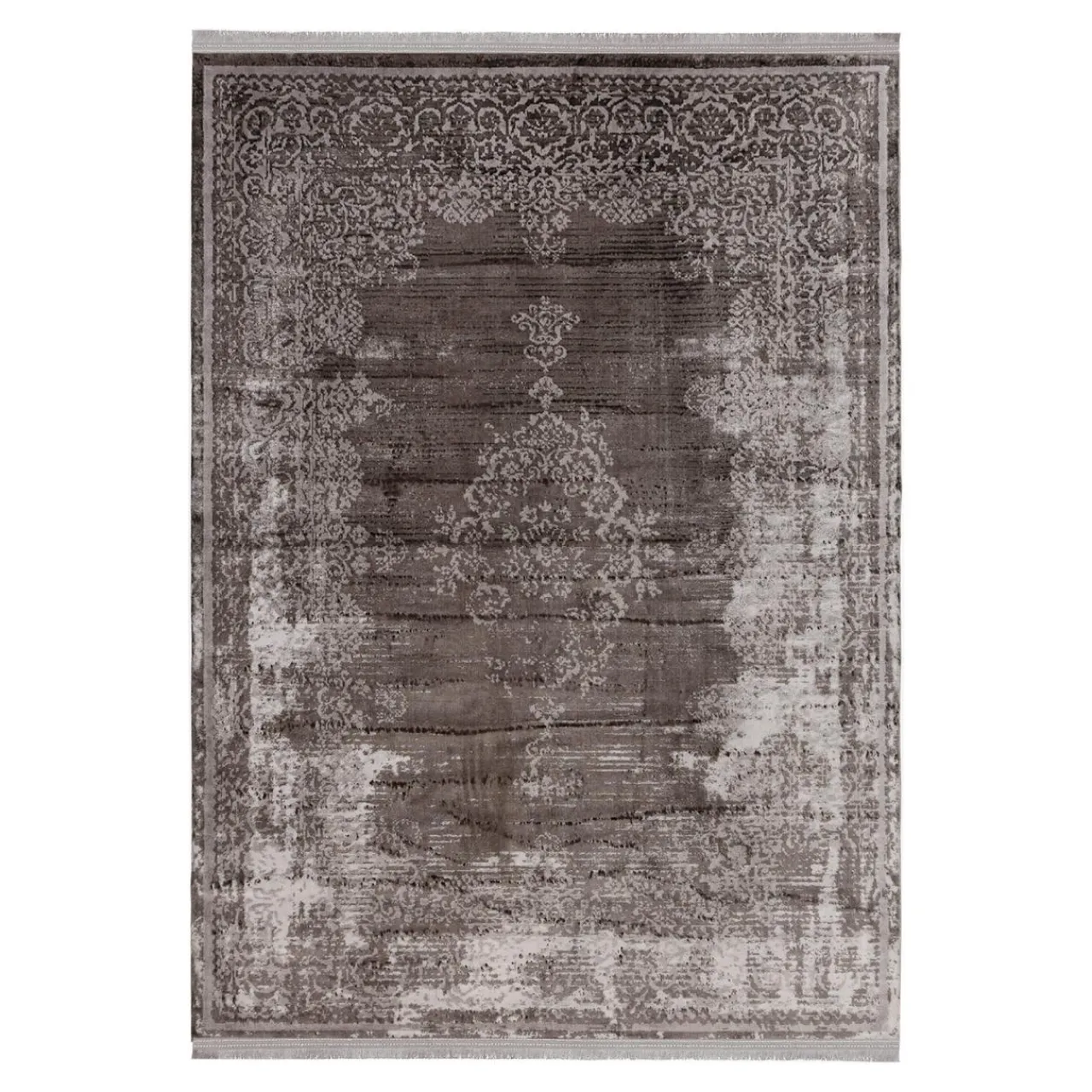 Dywan vintage postarzany taupe MADELEINE 200x290 cm