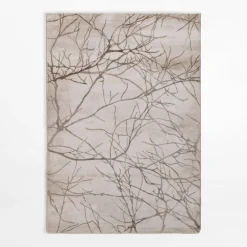 Dywany Z Krótkim Włosiem|inny Dywan w gałęzie SPAZZIO, kremowy, 120x170 cm