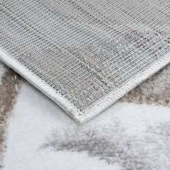 Dywan w kwiaty beżowy SALSA 67x120 cm