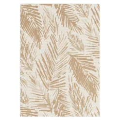Dywan w liście beżowy 160x230 cm