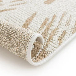 Dywan w liście beżowy 160x230 cm