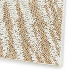 Dywan w liście beżowy 160x230 cm