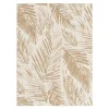 Dywany Z Krótkim Włosiem| Dywan w liście beżowy 120x170 cm