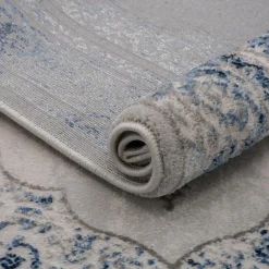 Dywan w orientalne wzory niebieski KAREN 120x160 cm