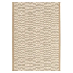 Dywany Zewnętrzne|Dywany Zewnętrzne| Dywan w romby beżowy GINO 160x230 cm