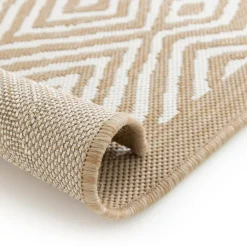 Dywany Zewnętrzne|Dywany Zewnętrzne| Dywan w romby beżowy GINO 160x230 cm