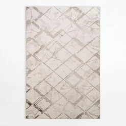 inny Dywan w romby SPAZZIO, kremowy, 160x230 cm