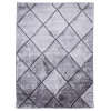 Dywany Z Krótkim Włosiem| Dywan w szare romby MILLEY 120x170 cm