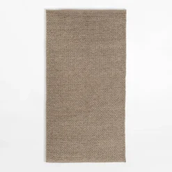 inny Dywan wełniany CHOTI taupe 80x150 cm