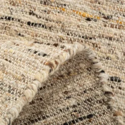 inny Dywan wełniany ciemny beż LIMA 80x150 cm