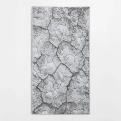 inny Dywan wzór kora drzewa szary MIRACLE 80x150 cm