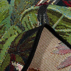 Dywany Zewnętrzne|Dywany Zewnętrzne|inny Dywan z flamingiem JUNGLE, okrągły, 135 cm