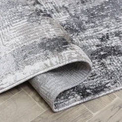 Chodniki|Dywany Z Krótkim Włosiem| Dywan z frędzlami - jasnoszary KASHMIR 80x150 cm