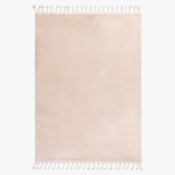 Dywany Z Krótkim Włosiem| Dywan z frędzlami beżowy PULLY 200x290 cm