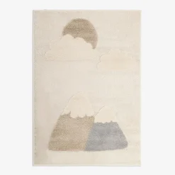 Dywany Dziecięce|Dywany|inny Dywan z górami kremowy CLUDI 160x230 cm