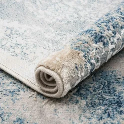 Dywan z orientalnym wzorem niebieski MONAKO 80x150 cm