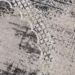 Dywany Z Krótkim Włosiem| Dywan z orientalnym wzorem szary ALMERA 120x160 cm