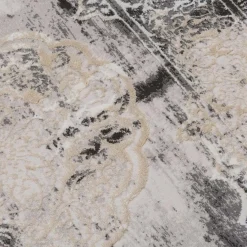 Chodniki|Dywany Z Krótkim Włosiem| Dywan z orientalnym wzorem szary ALMERA 80x140 cm