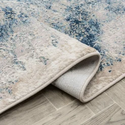 Dywany Z Krótkim Włosiem| Dywan z orientalnym wzorem niebieski MONAKO 120x170 cm