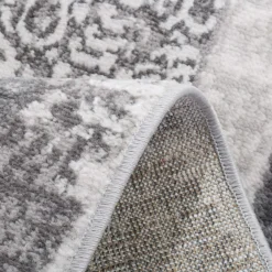 Chodniki|Dywany Z Krótkim Włosiem|inny Dywan z ornamentem szary MIRACLE 80x150 cm