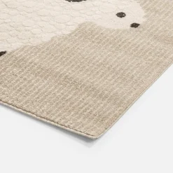 Dzieci inny Dywan z owieczkami kremowy KIDY 200x290 cm