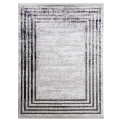 Dywan z połyskiem antracyt KASHMIR 80x150 cm