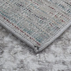 Dywany Z Krótkim Włosiem| Dywan z przecieranym wzorem szary SALSA 120x170 cm