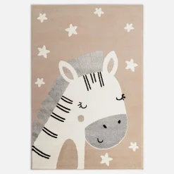 Dzieci inny Dywan z zebrą kremowy STEP 160x230 cm