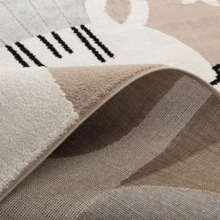 Dzieci inny Dywan z zebrą kremowy STEP 120x170 cm