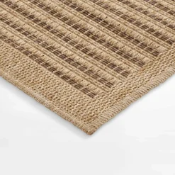 inny Dywan zewnętrzny DHAKA, beżowo-czarny, 80x150 cm