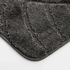 inny Dywanik łazienkowy antracytowy SIENA 50x80 cm