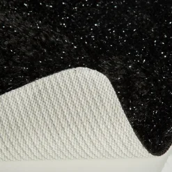 Dywany Do Prania W Pralce|Dywaniki Łazienkowe|inny Dywanik łazienkowy czarny GLAM 40x60 cm