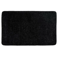 Dywaniki Łazienkowe|Dywaniki Łazienkowe| Dywanik łazienkowy GLAM CZARNY 60x100 cm