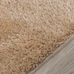 Dywaniki Łazienkowe|Dywaniki Łazienkowe| Dywanik łazienkowy glamour beż GLAM 50x80 cm