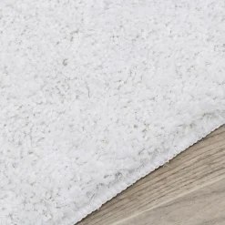 Dywaniki Łazienkowe|Dywaniki Łazienkowe| Dywanik łazienkowy glamour biały 50x80 cm