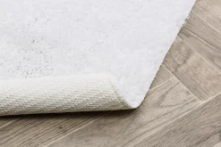 Dywaniki Łazienkowe|Dywaniki Łazienkowe| Dywanik łazienkowy glamour biały 50x80 cm