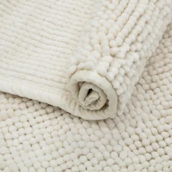 Dywaniki Łazienkowe|Dywaniki Łazienkowe| Dywanik łazienkowy kremowy TOLEDO 50x80 cm