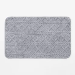 Dywany Do Prania W Pralce|Dywaniki Łazienkowe|inny Dywanik łazienkowy NORDIC, szary, 50x80 cm