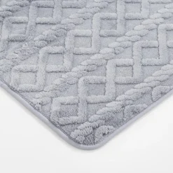 Dywany Do Prania W Pralce|Dywaniki Łazienkowe|inny Dywanik łazienkowy NORDIC, szary, 50x80 cm