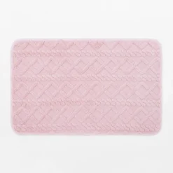 Dywany Do Prania W Pralce|Dywaniki Łazienkowe|inny Dywanik łazienkowy NORDIC, różowy, 50x80 cm