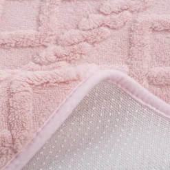 Dywany Do Prania W Pralce|Dywaniki Łazienkowe|inny Dywanik łazienkowy NORDIC, różowy, 50x80 cm
