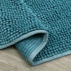 Dywanik łazienkowy turkusowy TOLEDO 50x80 cm