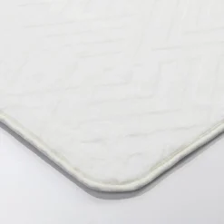 Dywaniki| Dywanik biały DOVER 3D 60x100 cm